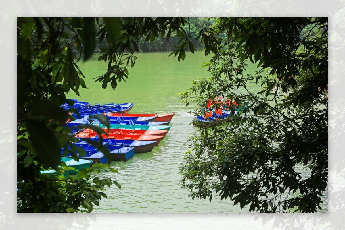 鸳鸯湖图片