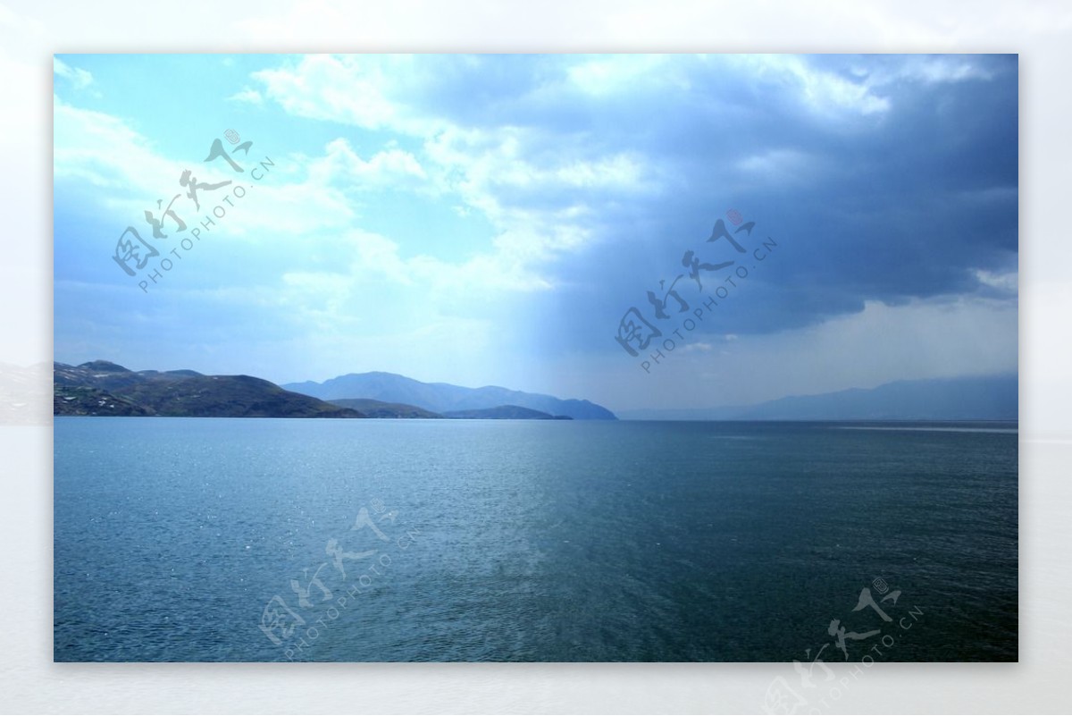 洱海的天气图片