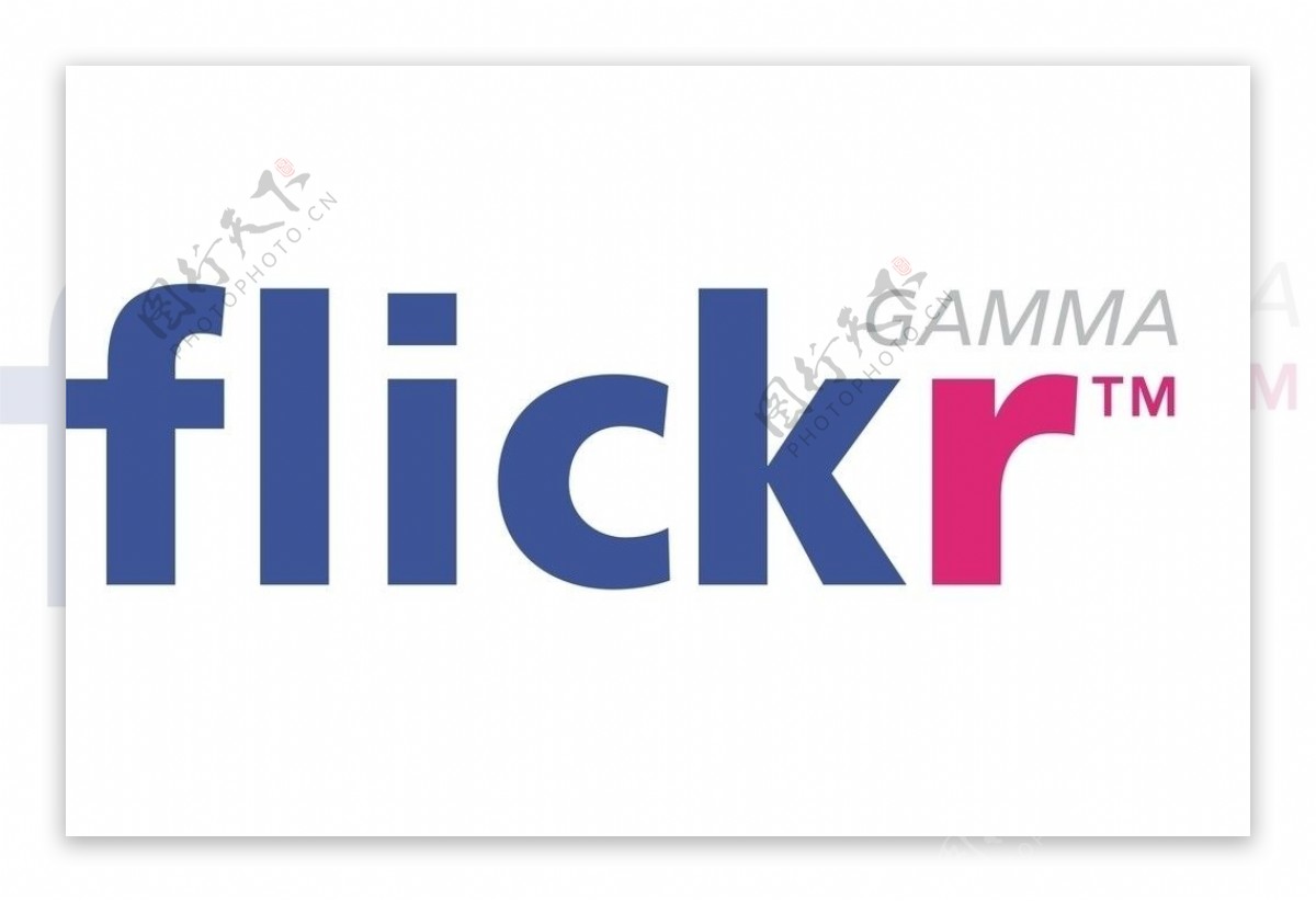 flickr照片储存LOGO图片