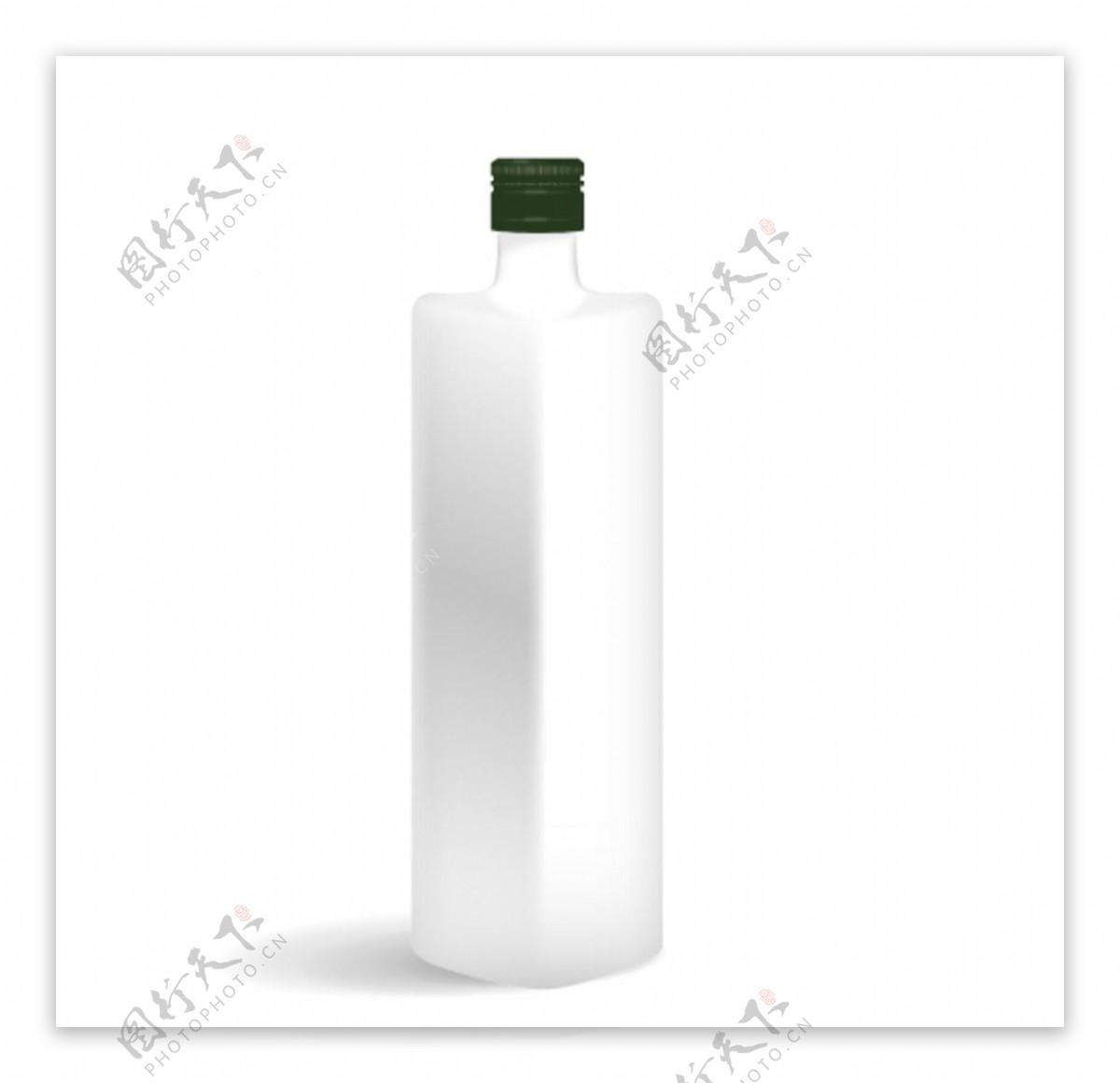 长方型酒水类瓶子图片