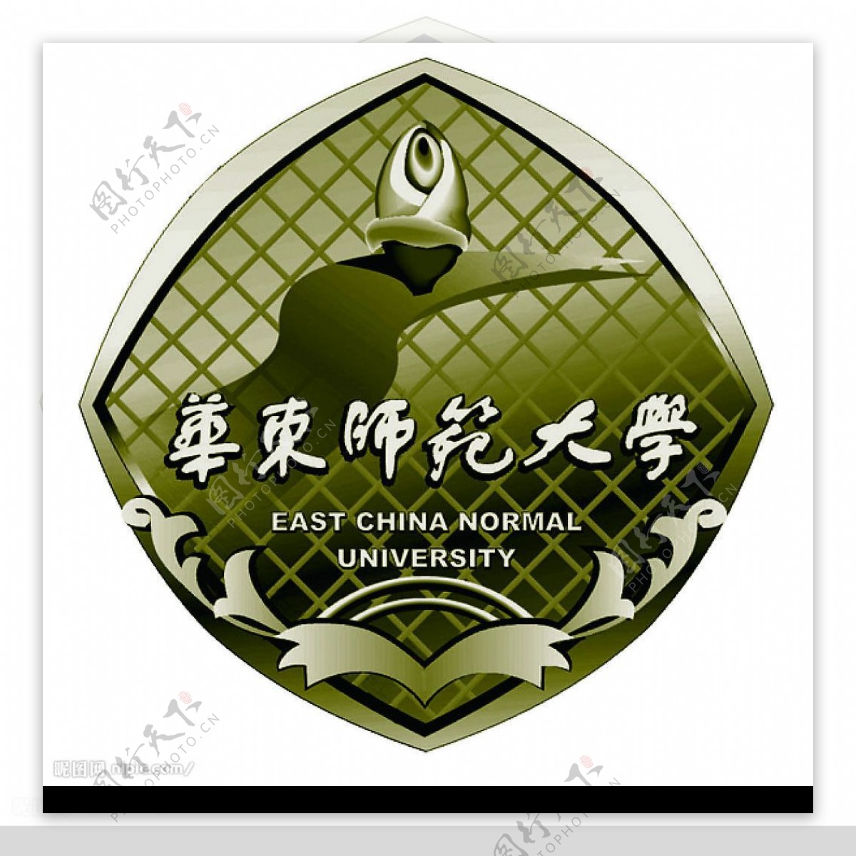 华东师范大学logo图片