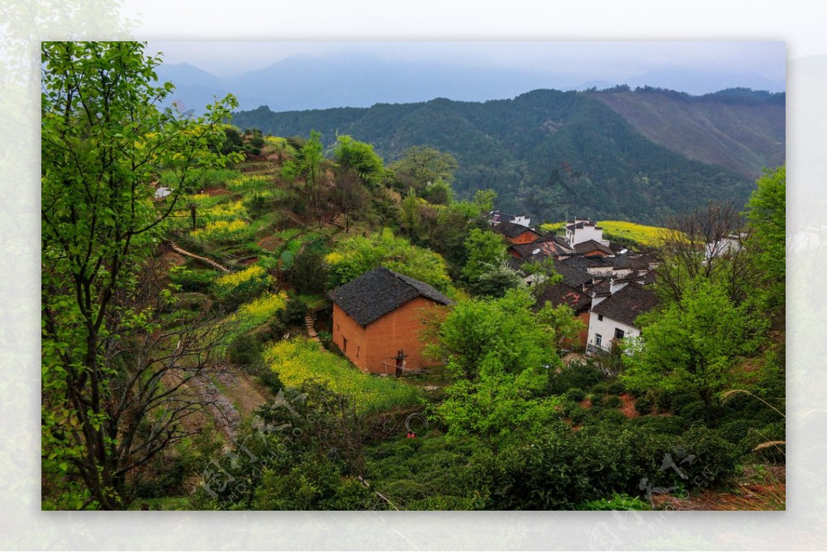 婺源查平坦村图片