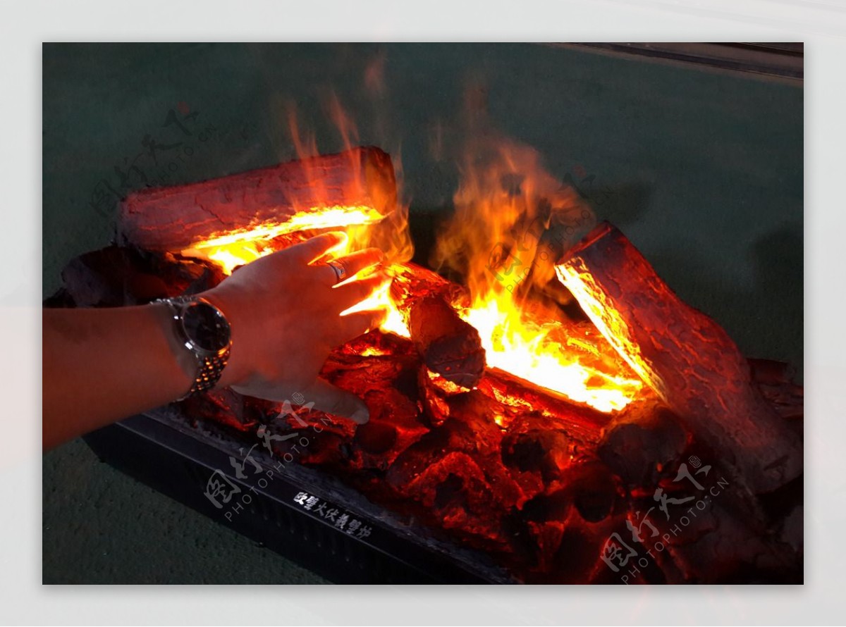 壁炉3d火焰图片