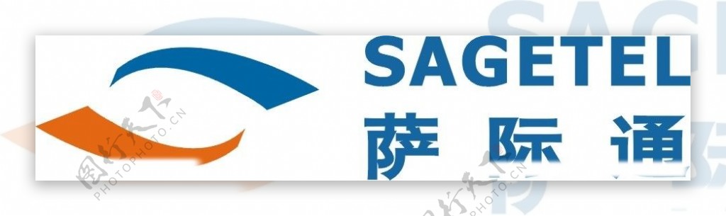 萨际通SAGETEL标志图片
