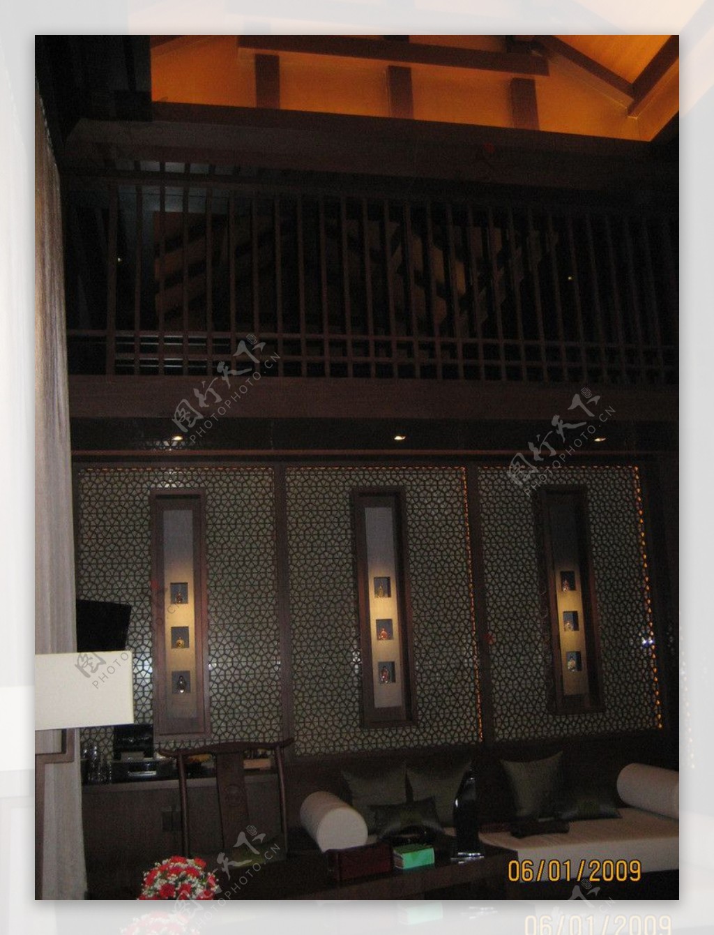 中式酒店客房内景图片