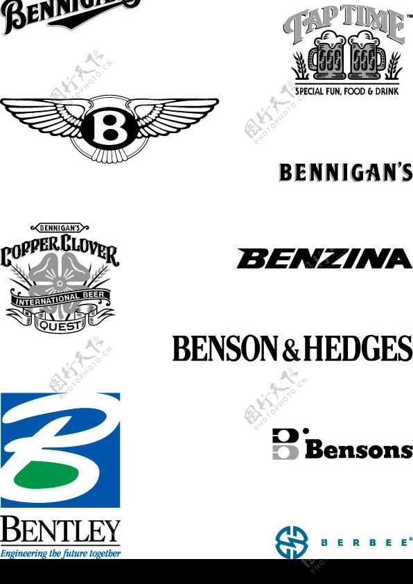 benibenz开头logo标志图片