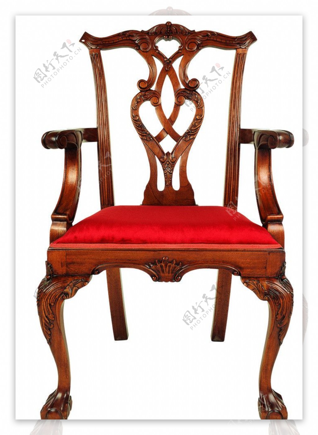 古典实木椅子图片