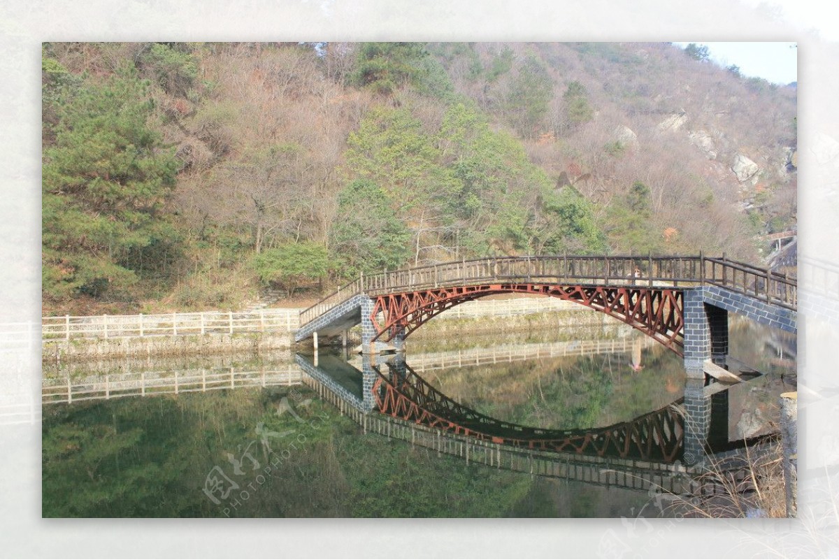 黄陂锦里沟风景图片