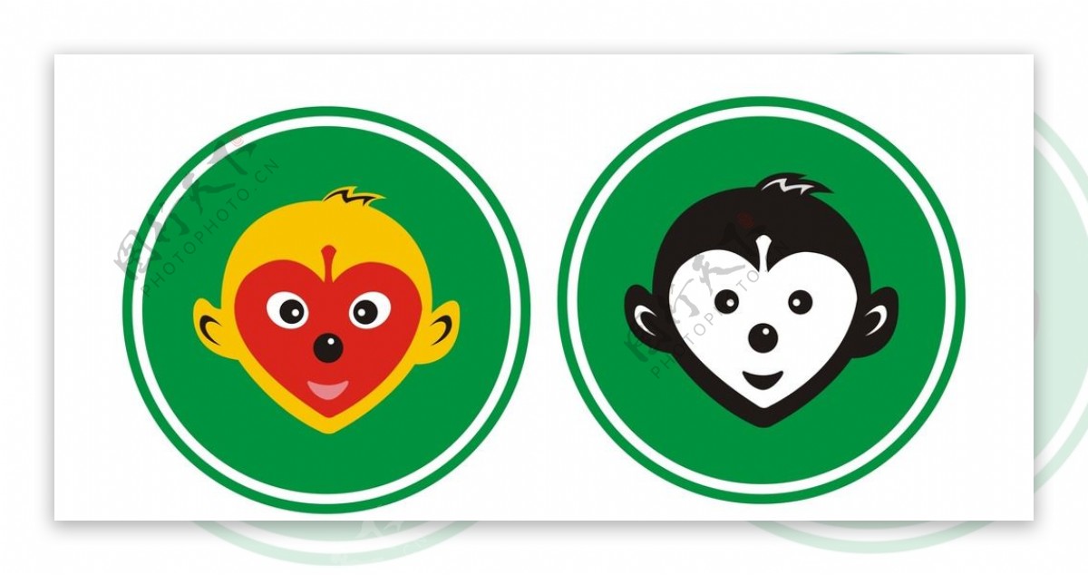 猴logo标志图片
