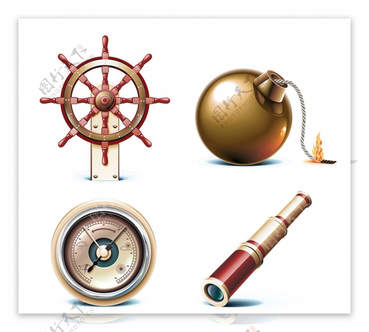航海ICON图标标志图片