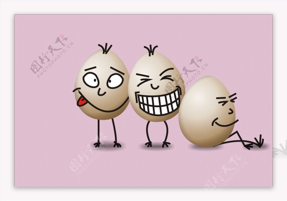 卡通鸡蛋图片