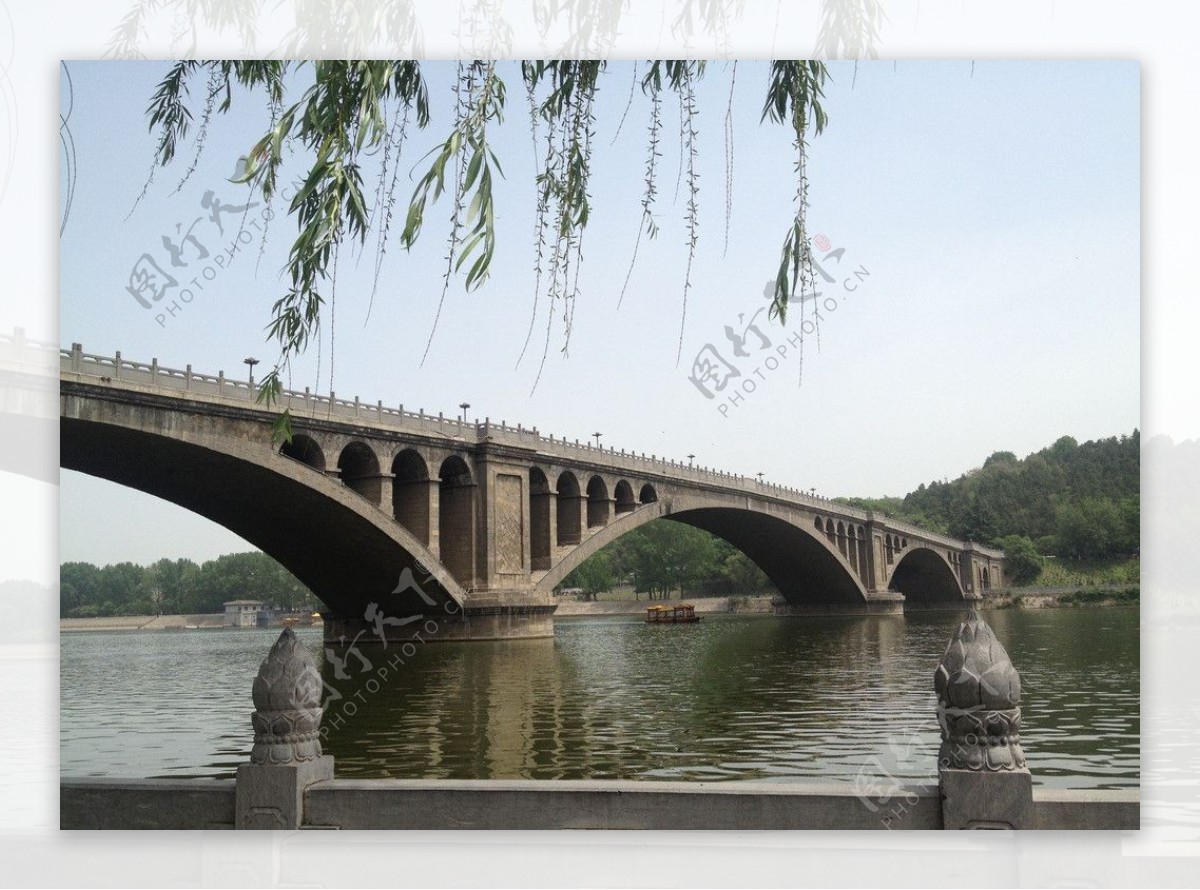 龙门石窟之拱桥图片