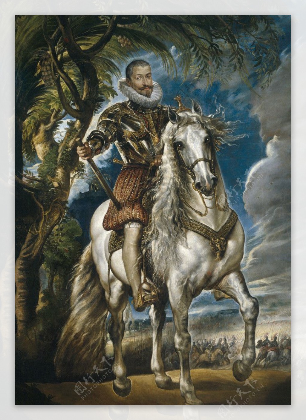 马术莱尔马公爵肖像图片