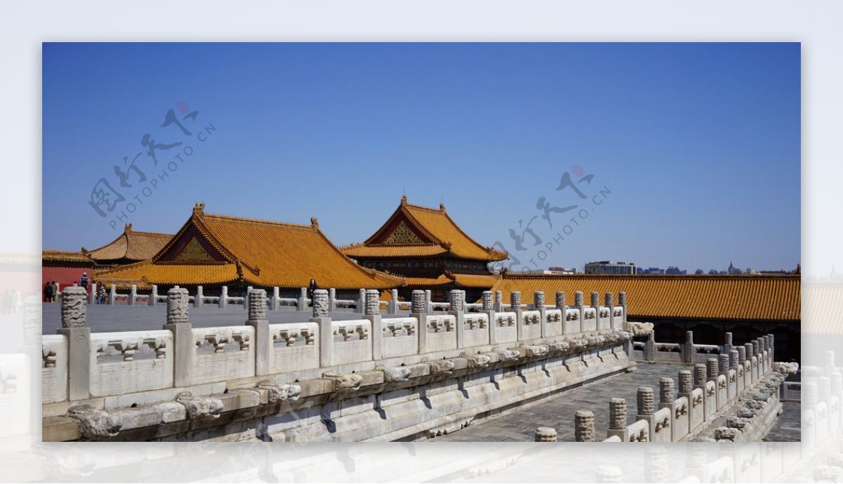 北京故宫背景场景图片