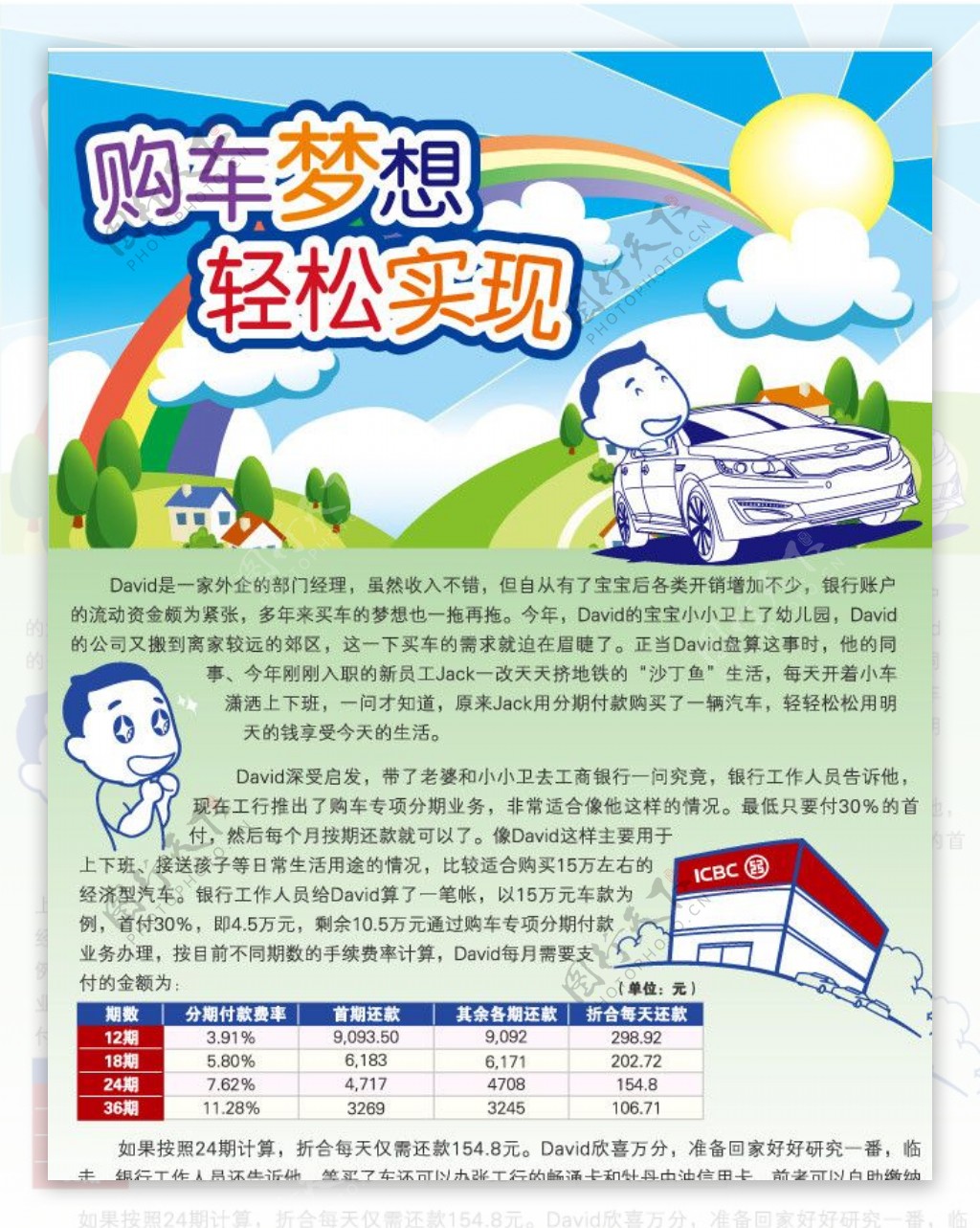 购车梦想实现图片