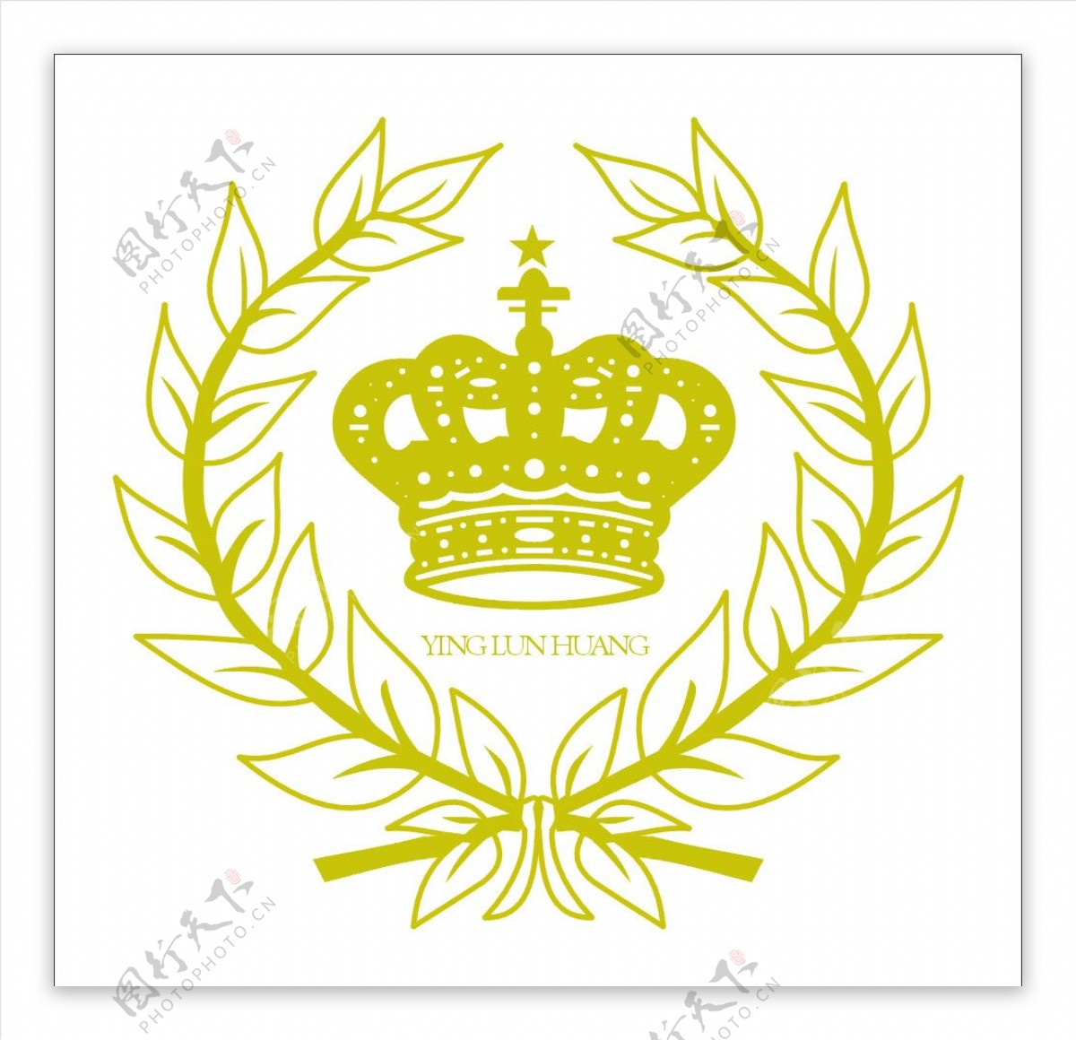 皇冠麦穗标识图片