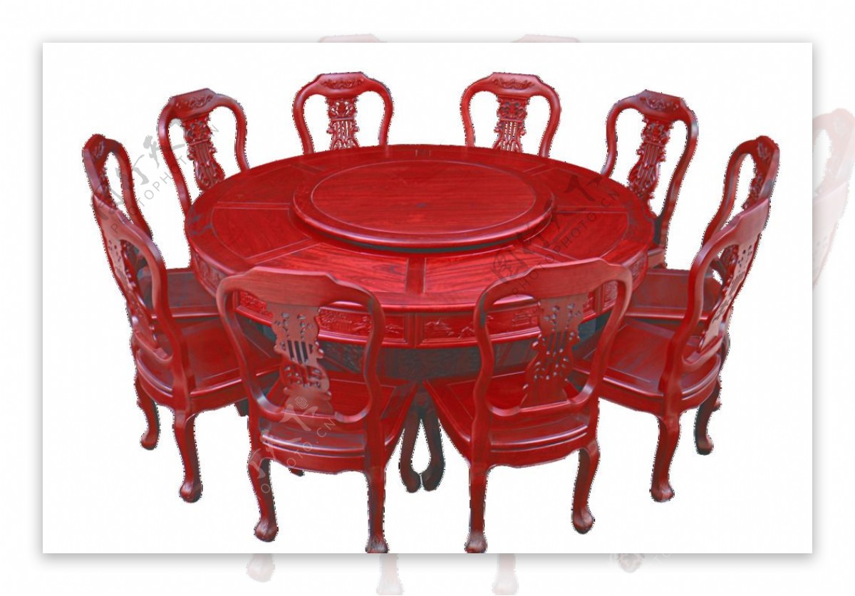 红木家具餐桌图片