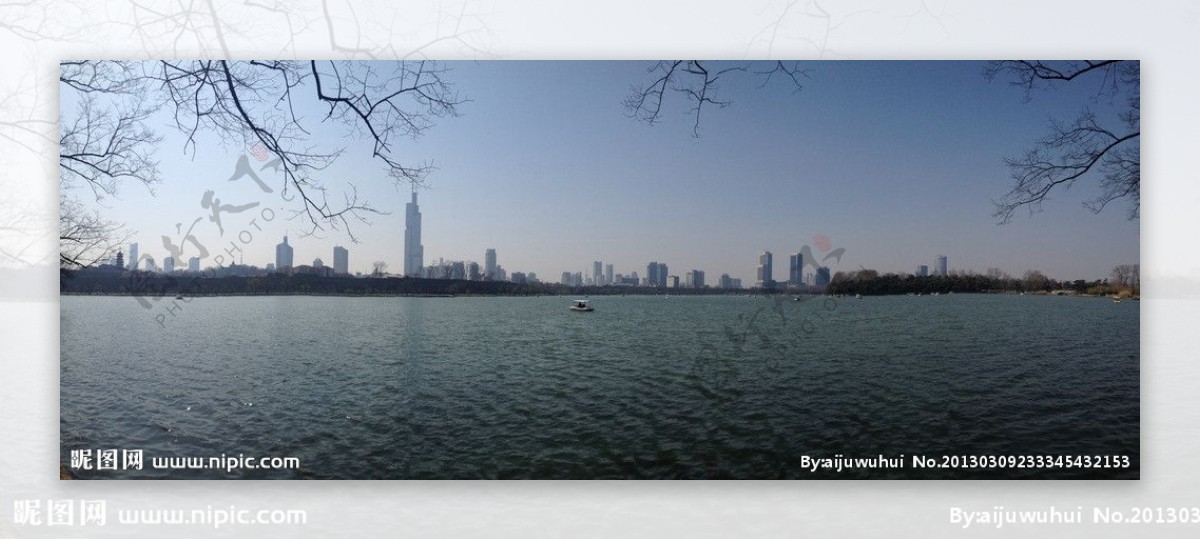 南京全景图图片