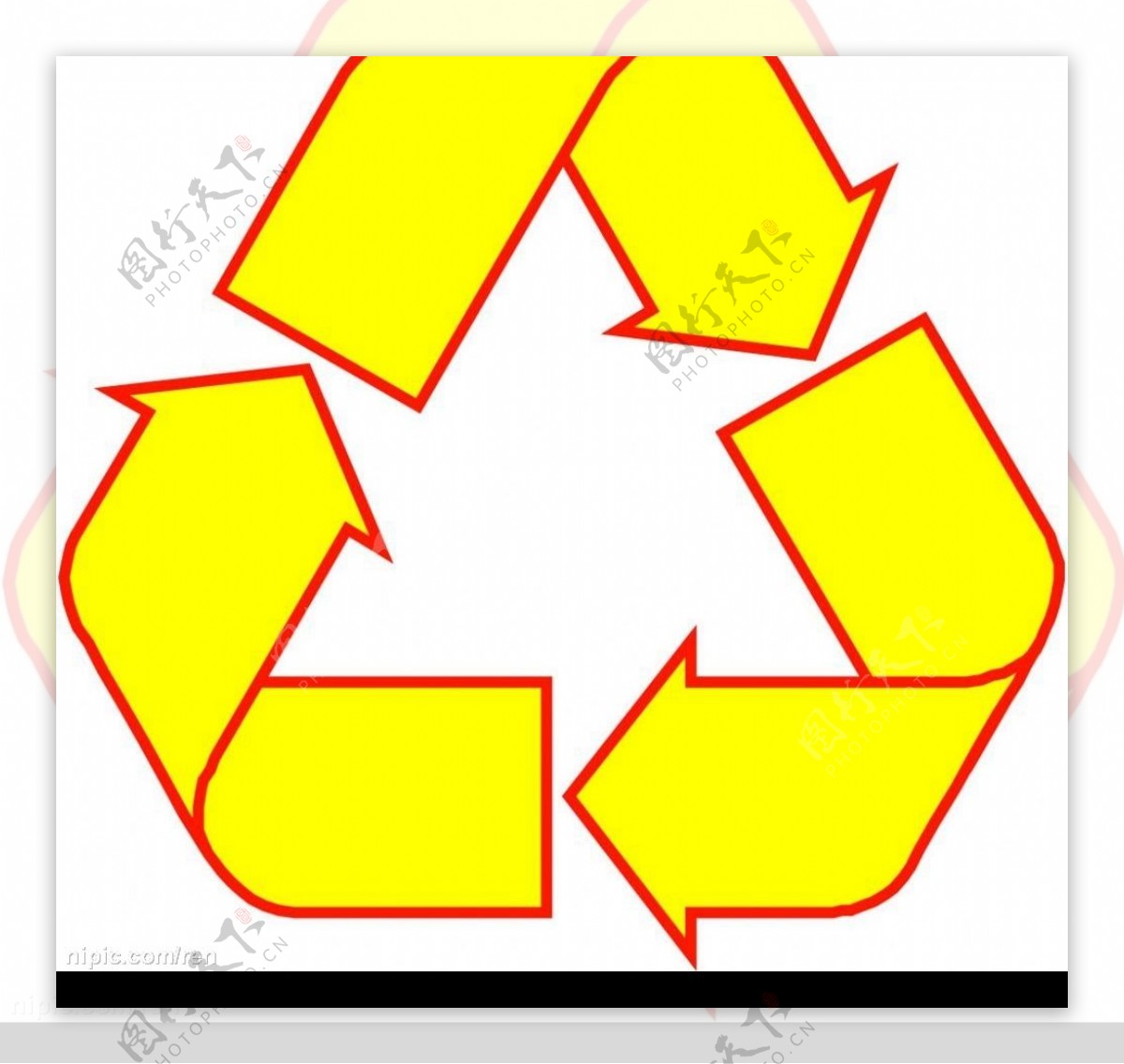 循环回收标识图片
