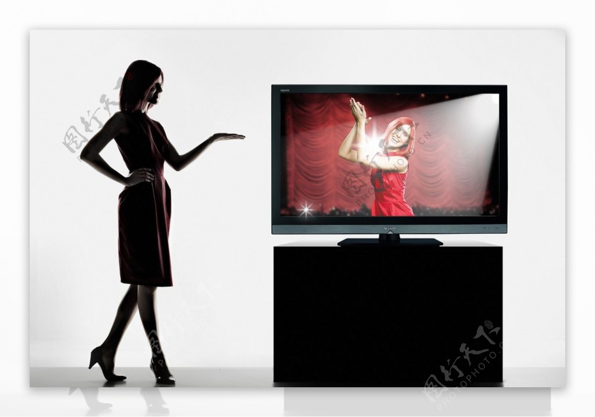 夏普液晶电视产品系列海报液晶电视图片