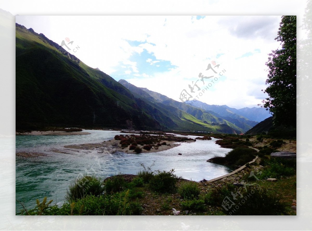西藏川藏自然风景图片
