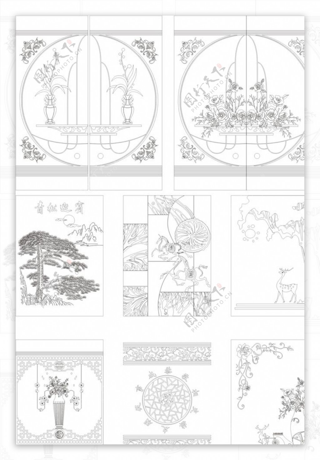 线描图图片素材-编号11738045-图行天下