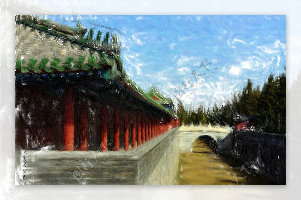 北京水彩风景建筑|插画|商业插画|四夕先生v - 原创作品 - 站酷 (ZCOOL)