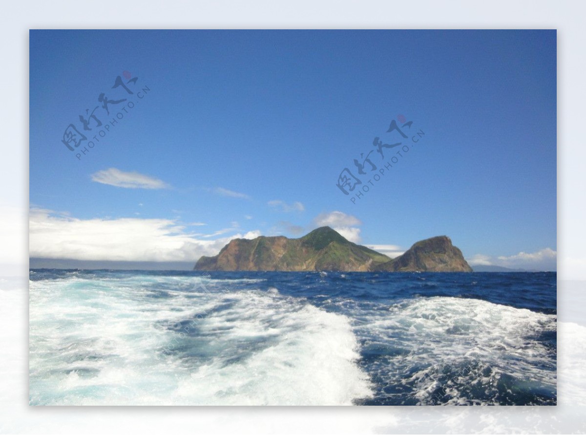 搭船赏龟山岛图片
