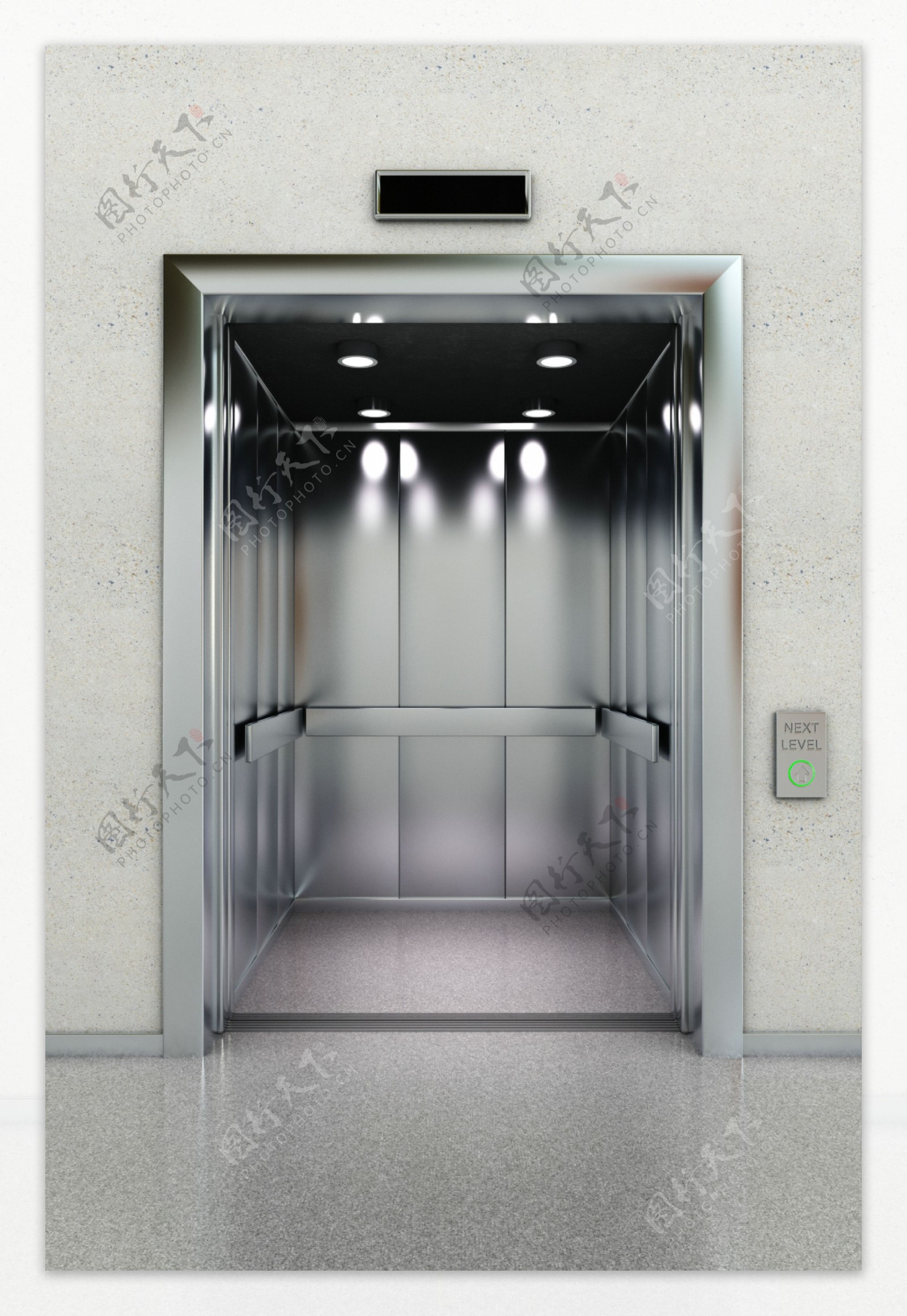 电梯灯装饰图片