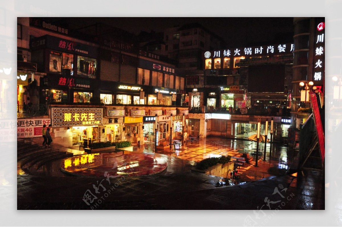桂林步行街图片