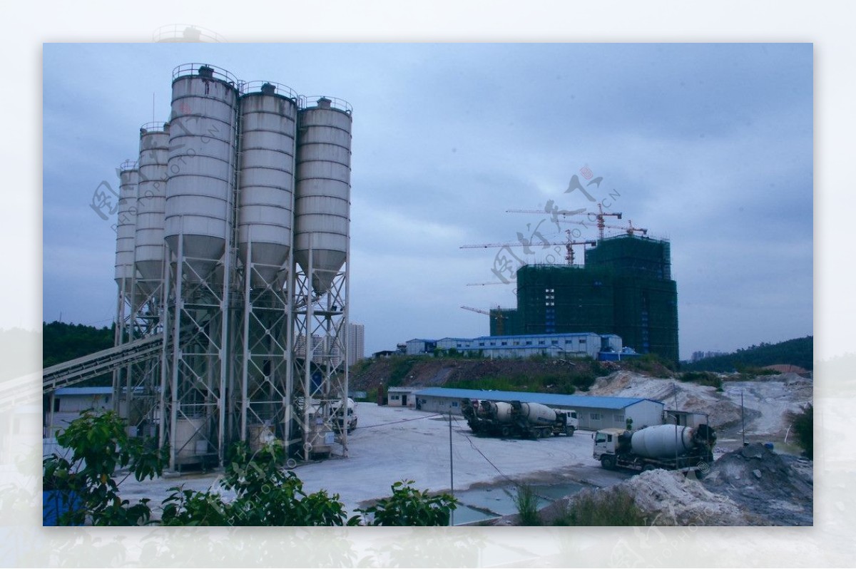 建筑工地城建铁建图片