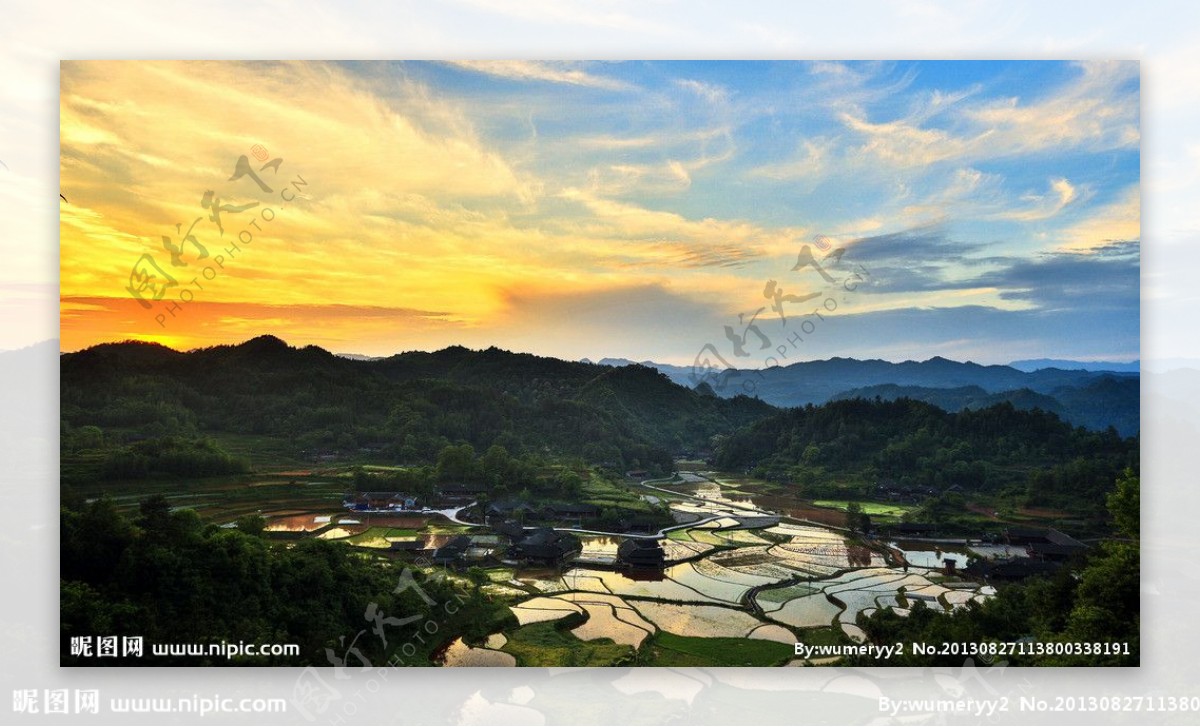 美丽山村生态自然村图片