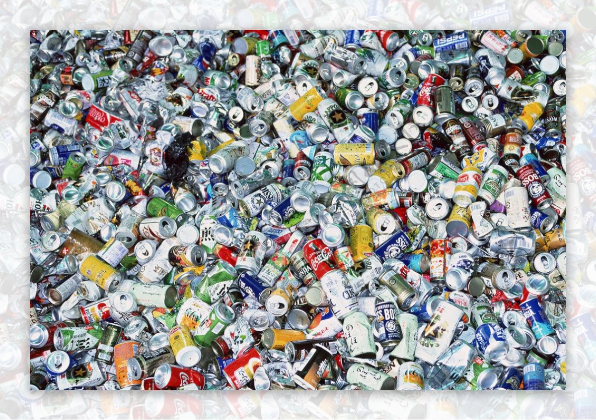 垃圾塑料回收工业图片