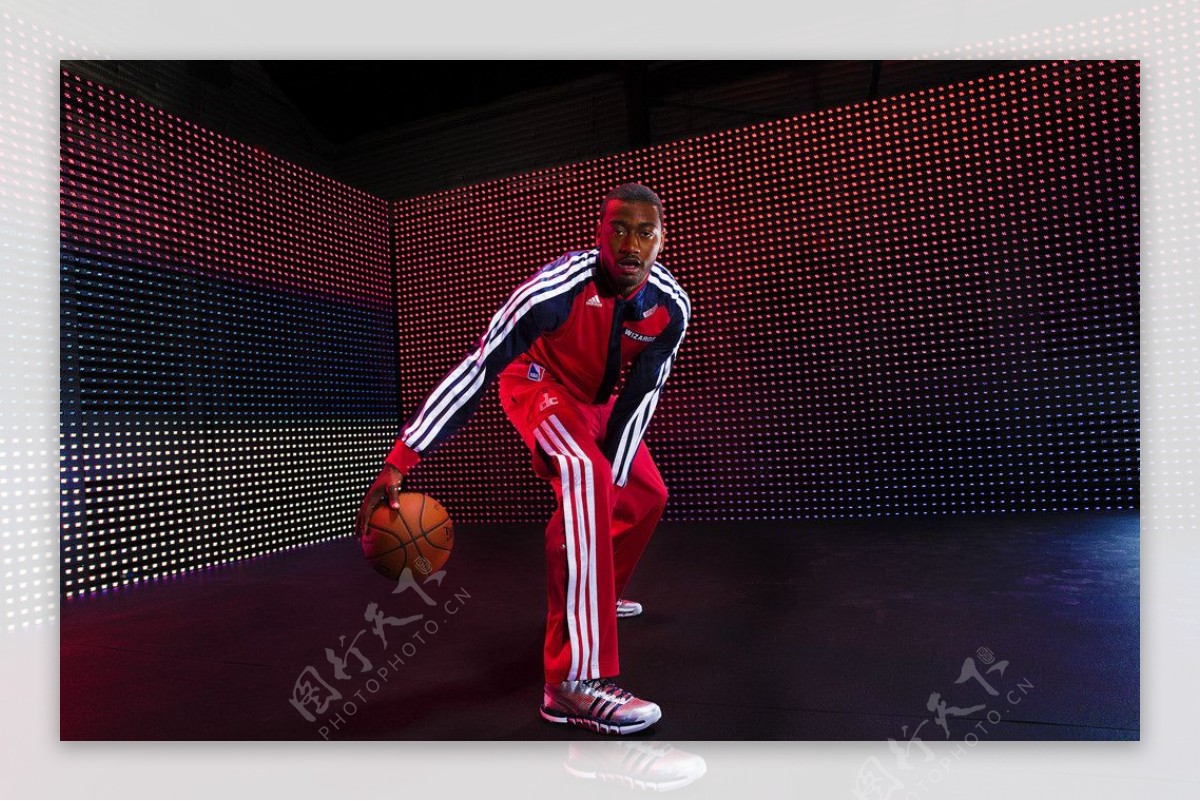 NBA球星宣传广告图片