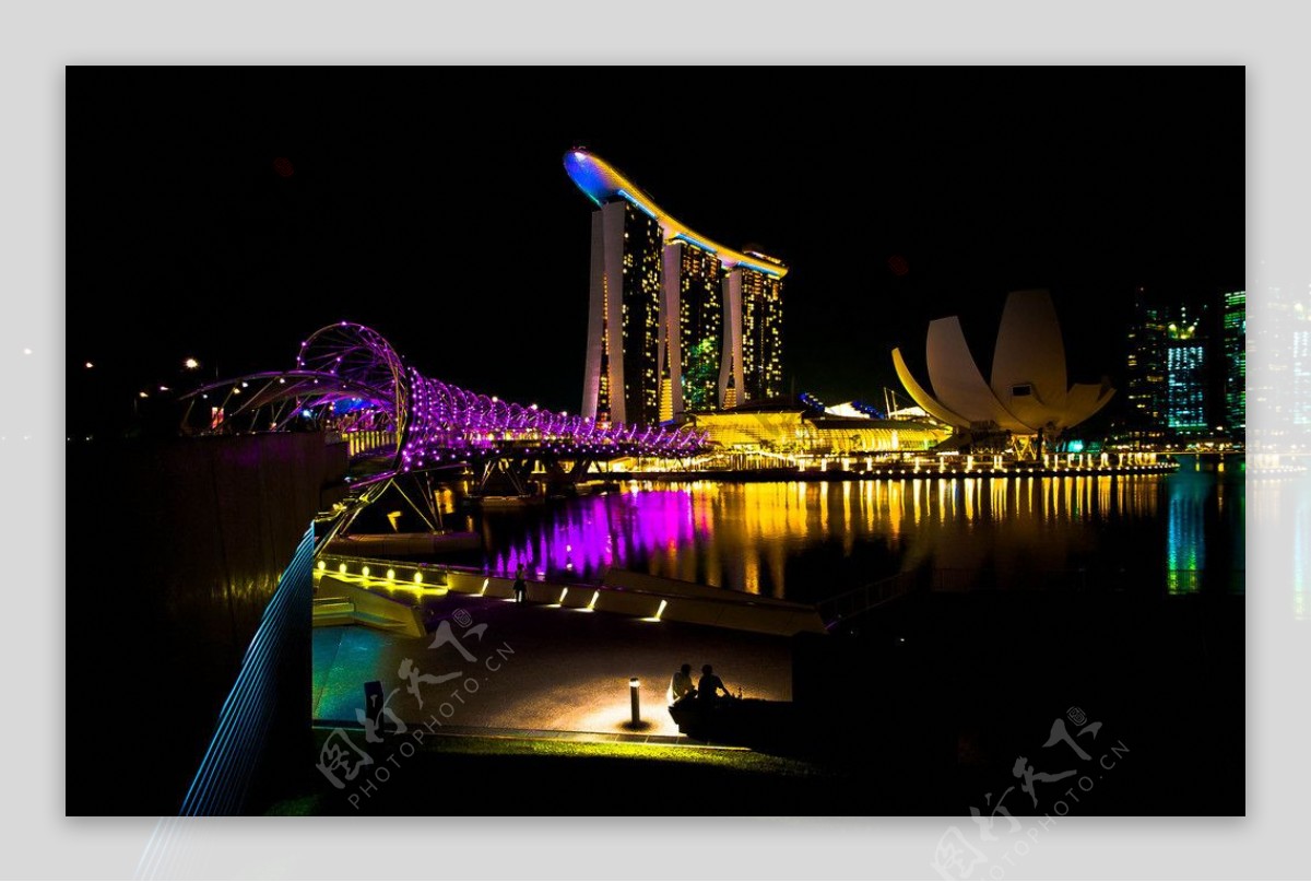 新加坡滨海湾图片