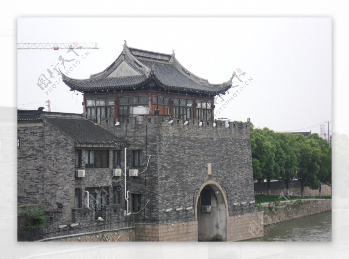苏州古城门图片