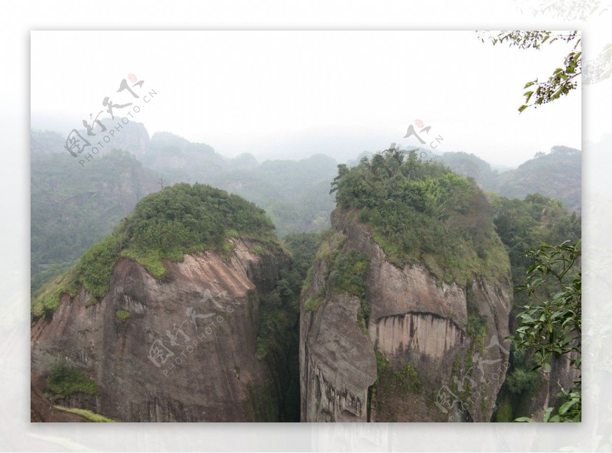 武夷山双驼峰图片