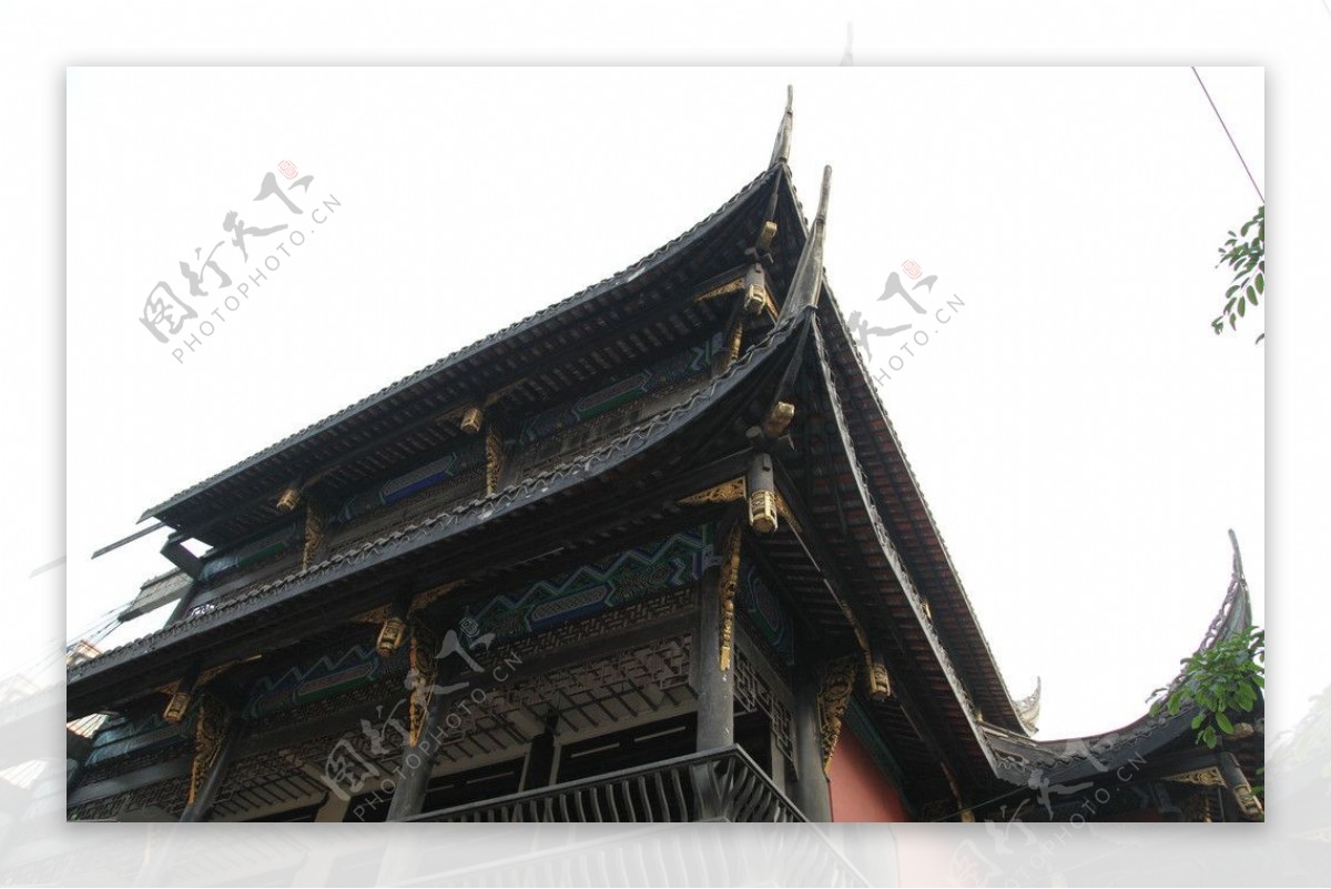 飞檐巴蜀汉陶艺术博物馆图片
