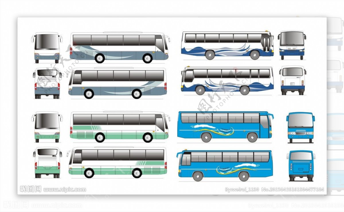 大客车图案设计效果图图片