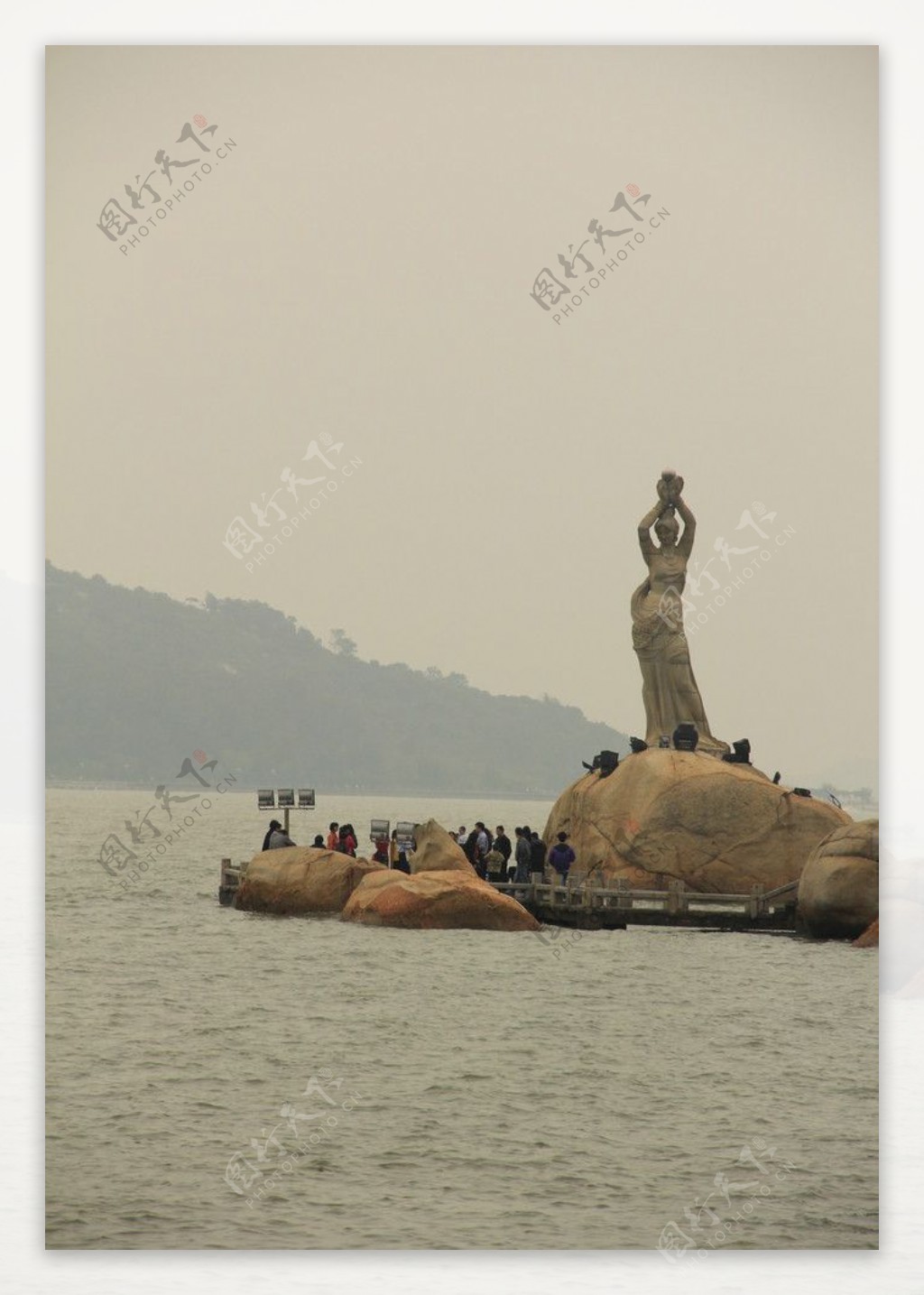 珠海黄色的海图片