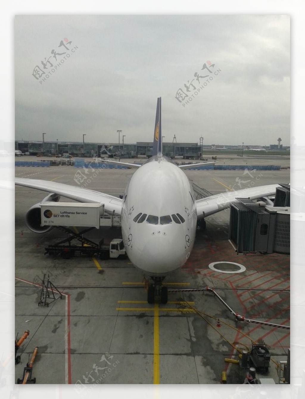 空客A380正面图片