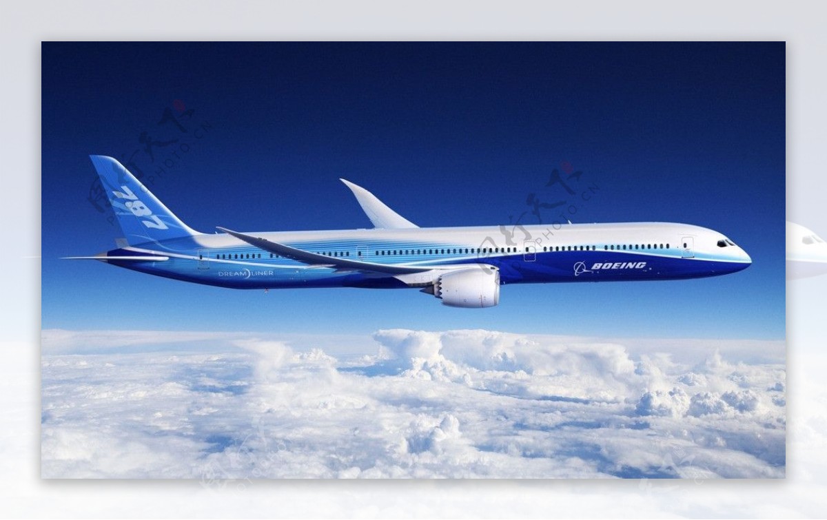 波音787官方原型机图片