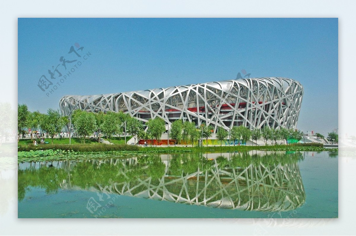 北京奥运鸟巢体育馆图片