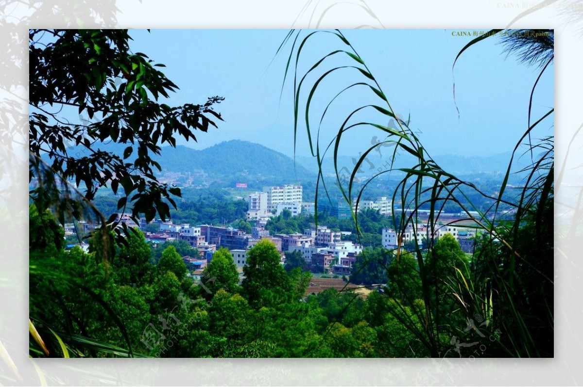 梅州山水乡村景色图片