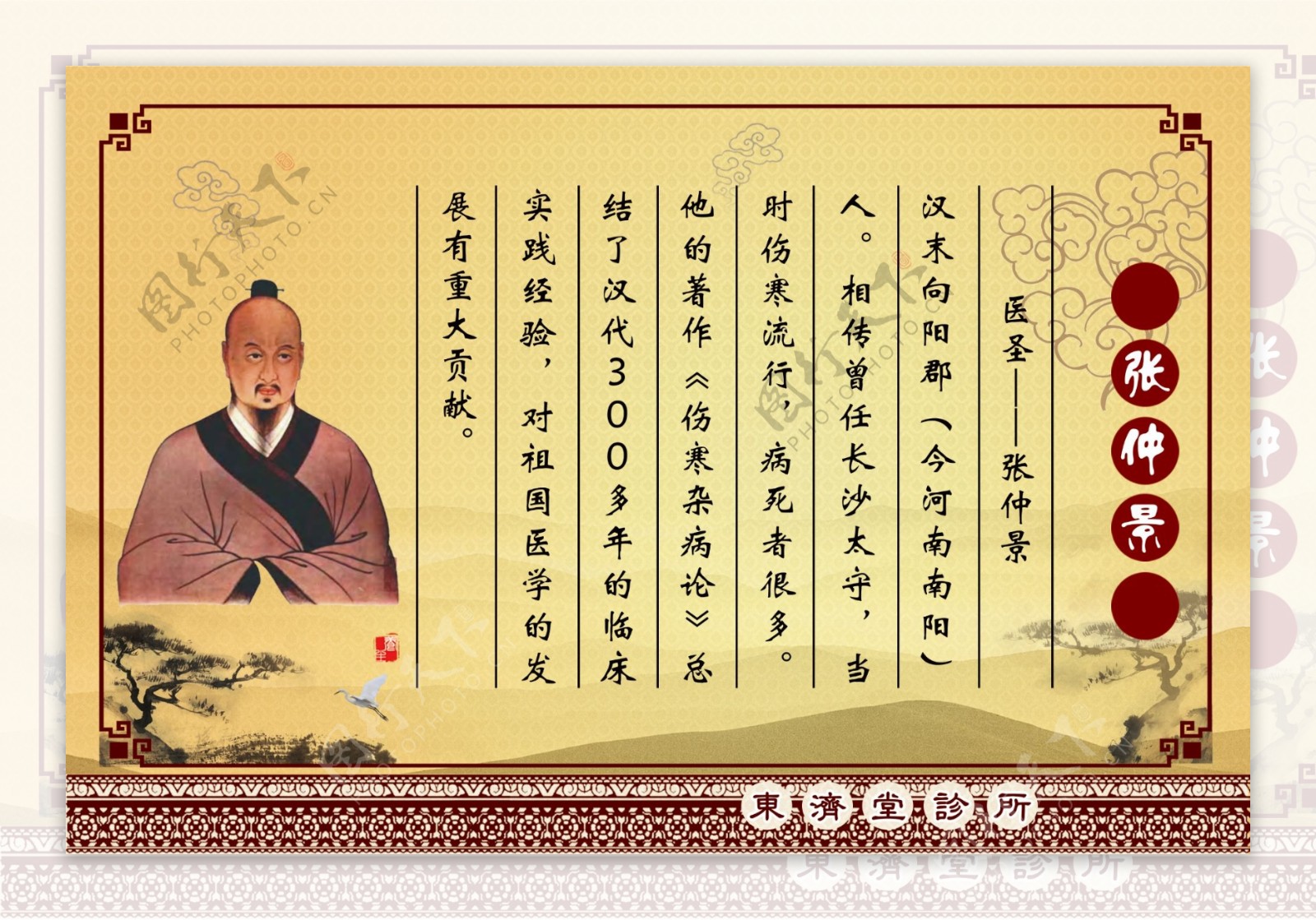 中国古代十大名医之张图片