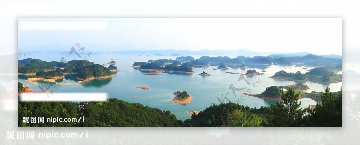 千岛湖风光梅峰观岛图片