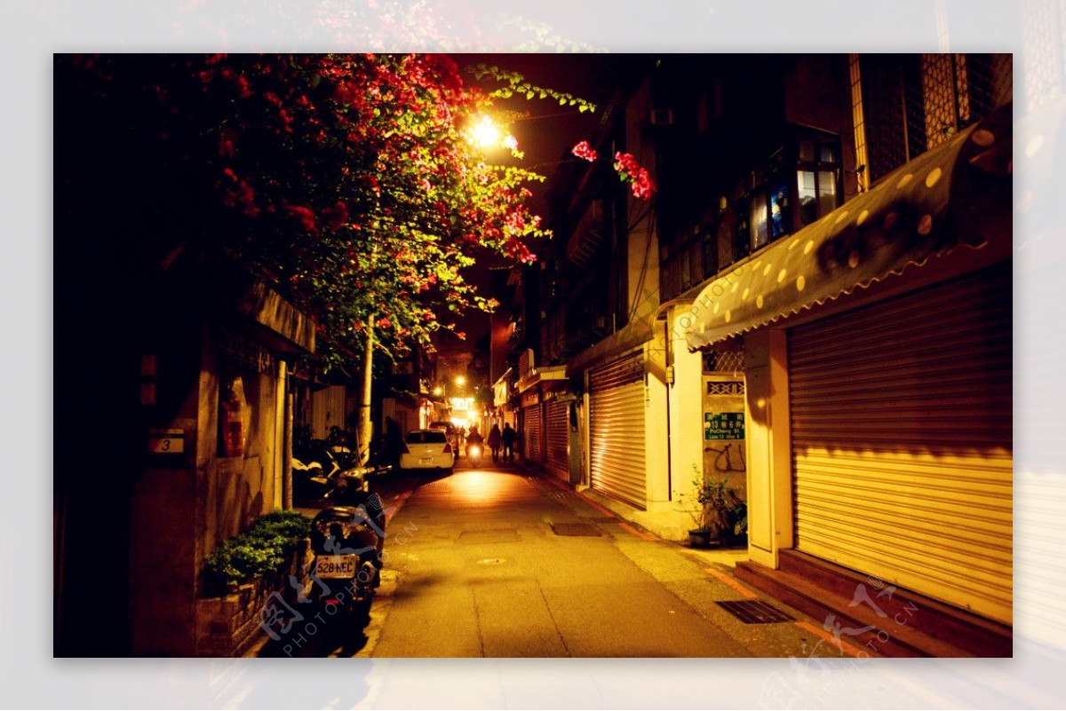 台北夜色图片