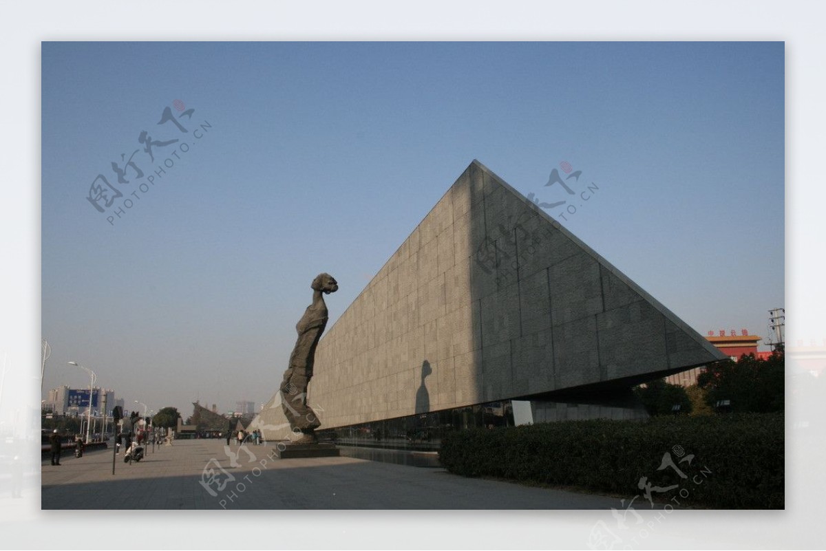 南京大屠杀纪念雕塑图片