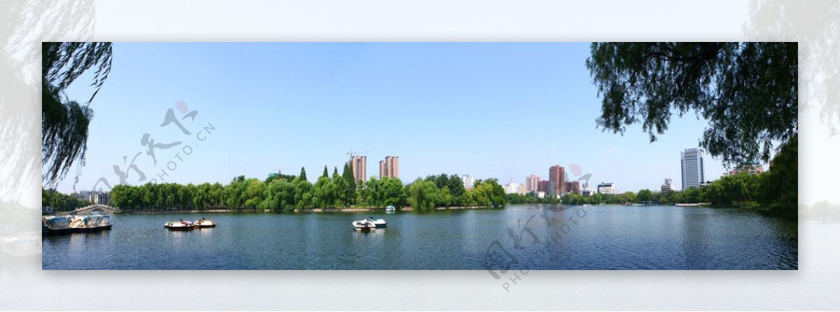 紫阳湖公园图片