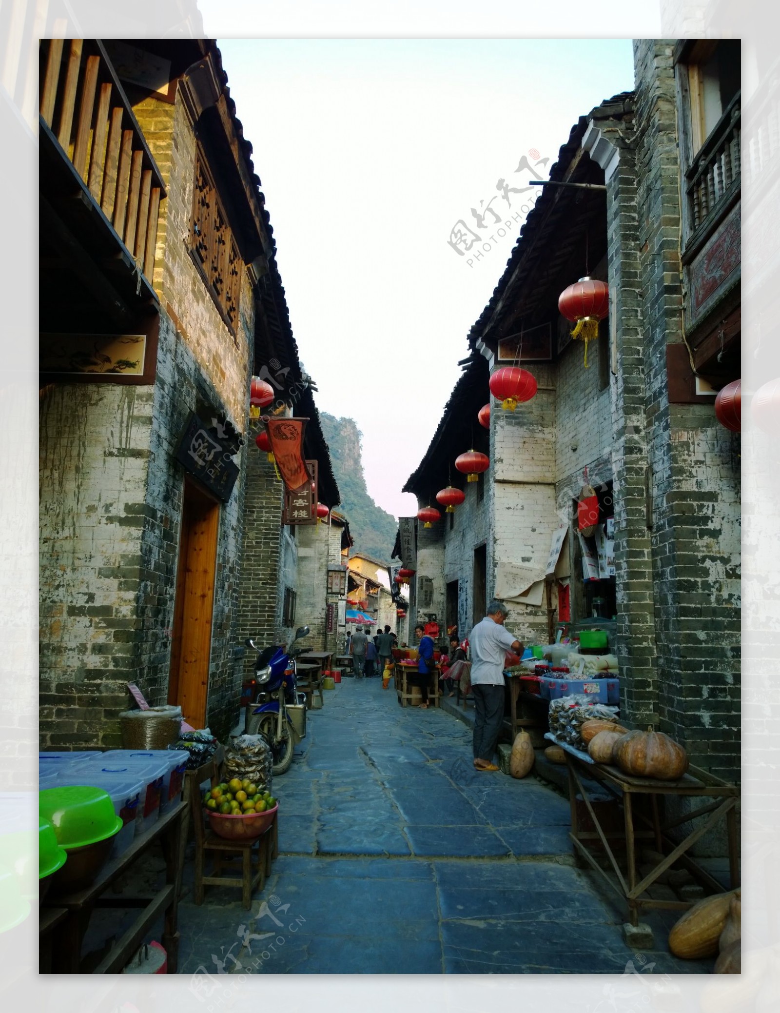 黄姚古镇街景图片